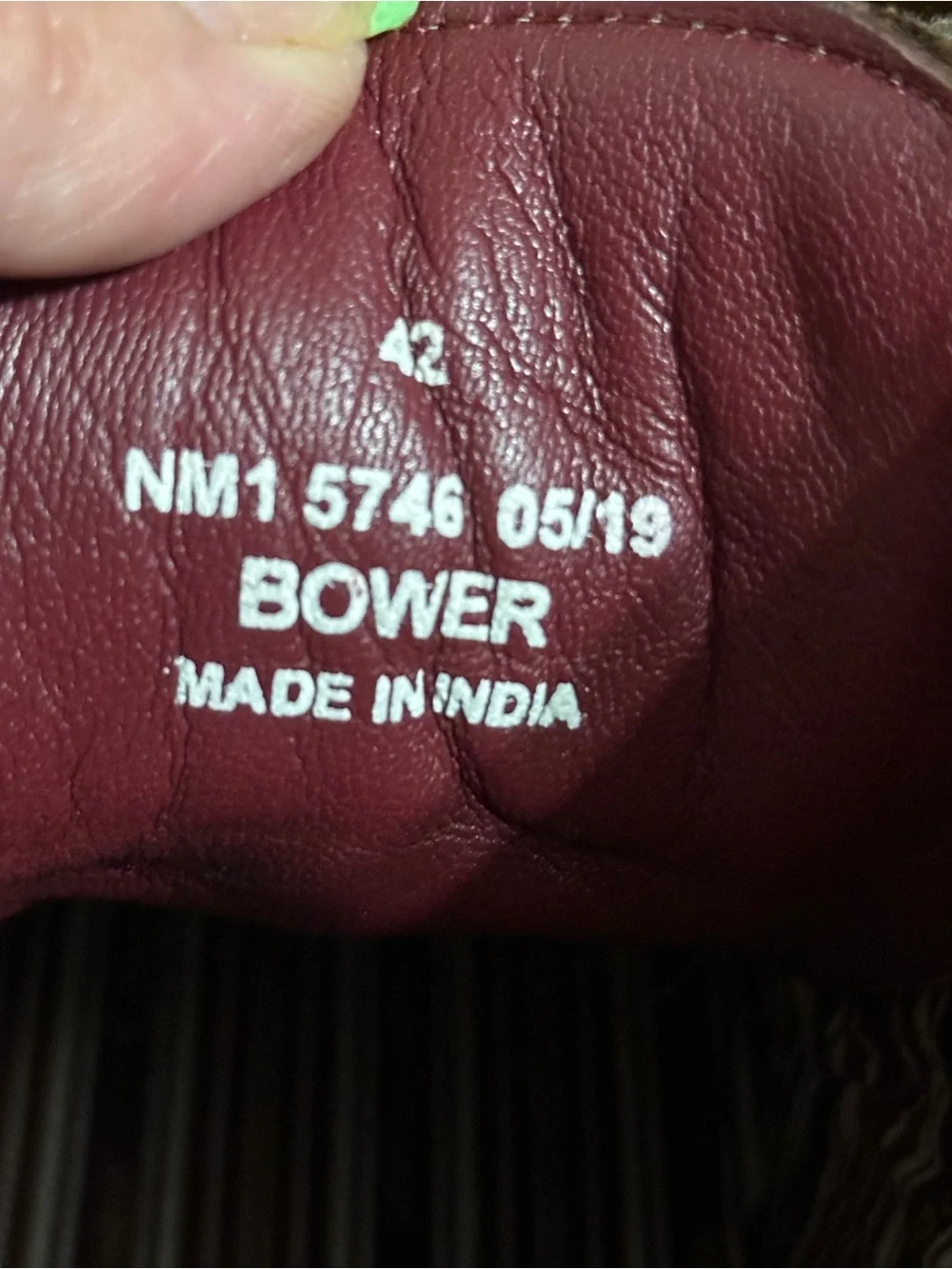 Base London Washed Brown Bower Boots Size US9 Euro 42 Dress Business Casual